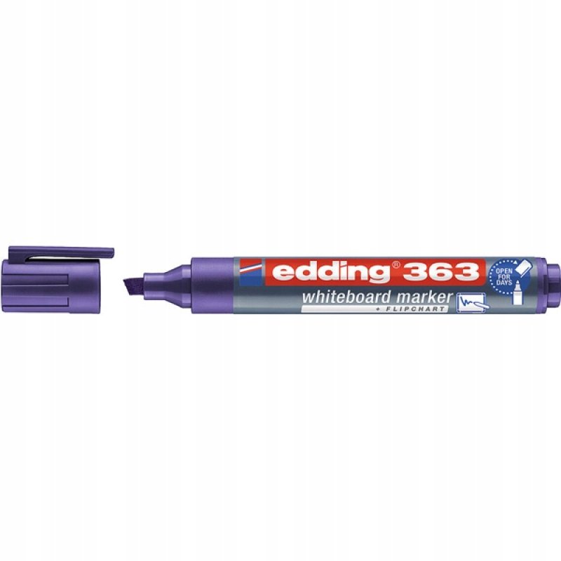 Marker do tablic e-363 1-5mm fioletowy 10szt