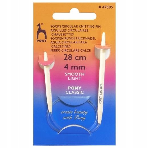 Druty Do Skarpet Na Żyłce Pony 28Cm 4 Mm 47505