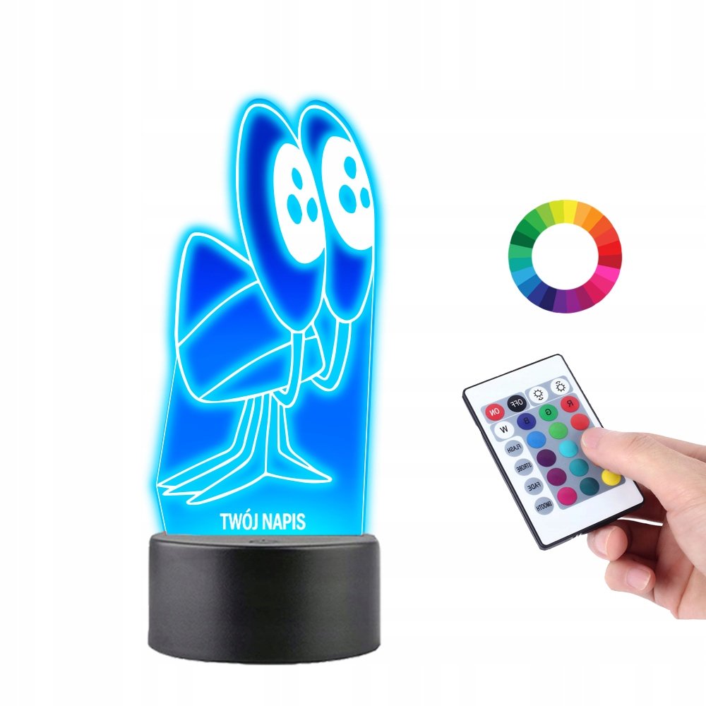 Lampka na Biurko Statuetka Led Zig i Sharko Ślimak