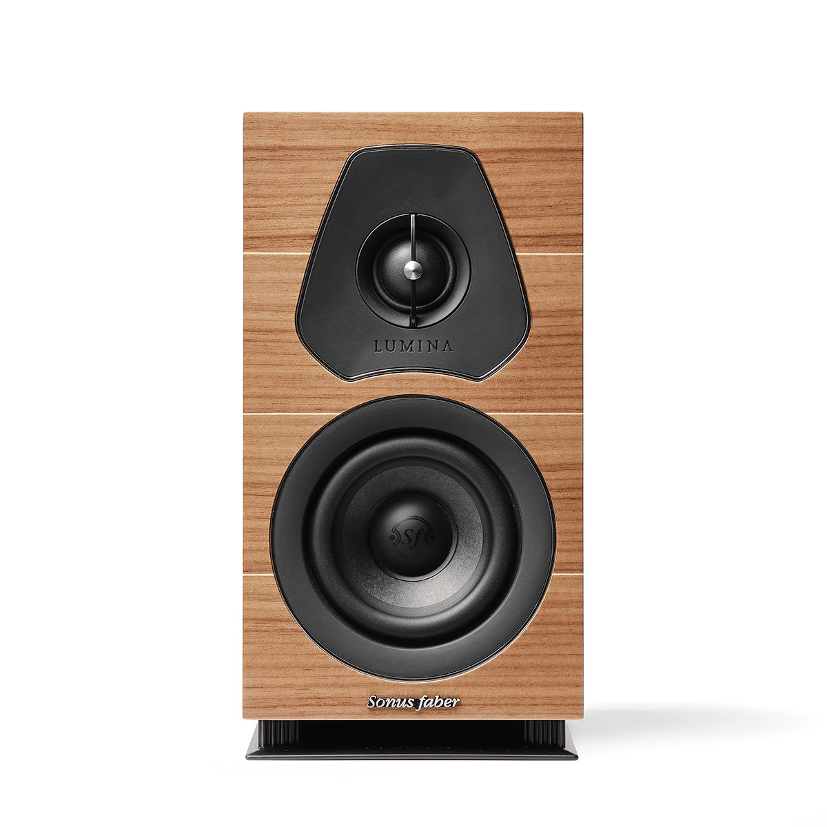 Kolumna głośnikowa podstawkowa LUMINA I, Kolor: Walnut