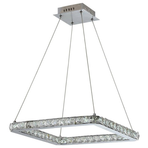 Kryształowa lampa wisząca kwadrat LED - V072 S8-S97