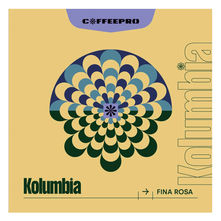 kawa ziarnista Coffee Pro KOLUMBIA Fina Rosa 250g | PRZELEW