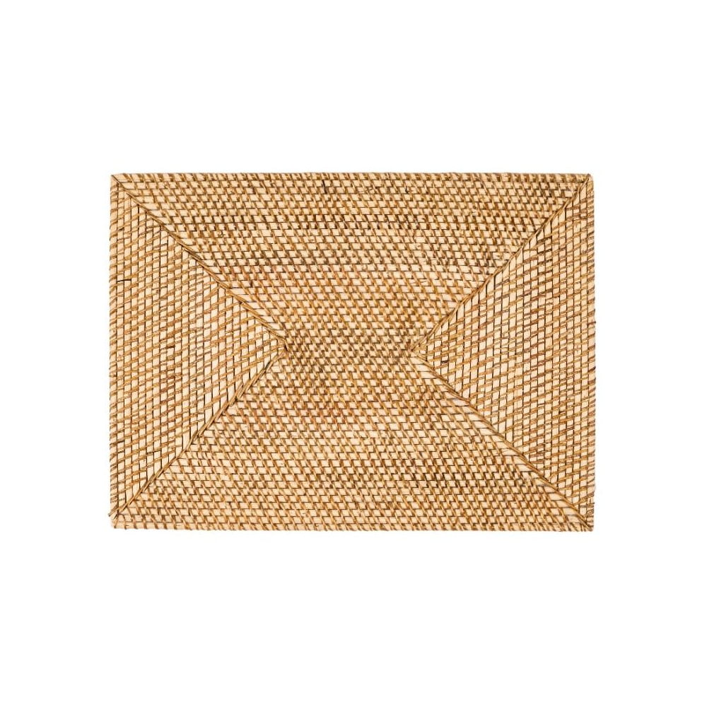 Rattanowa mata stołowa 40x30 cm – Tiseco Home Studio
