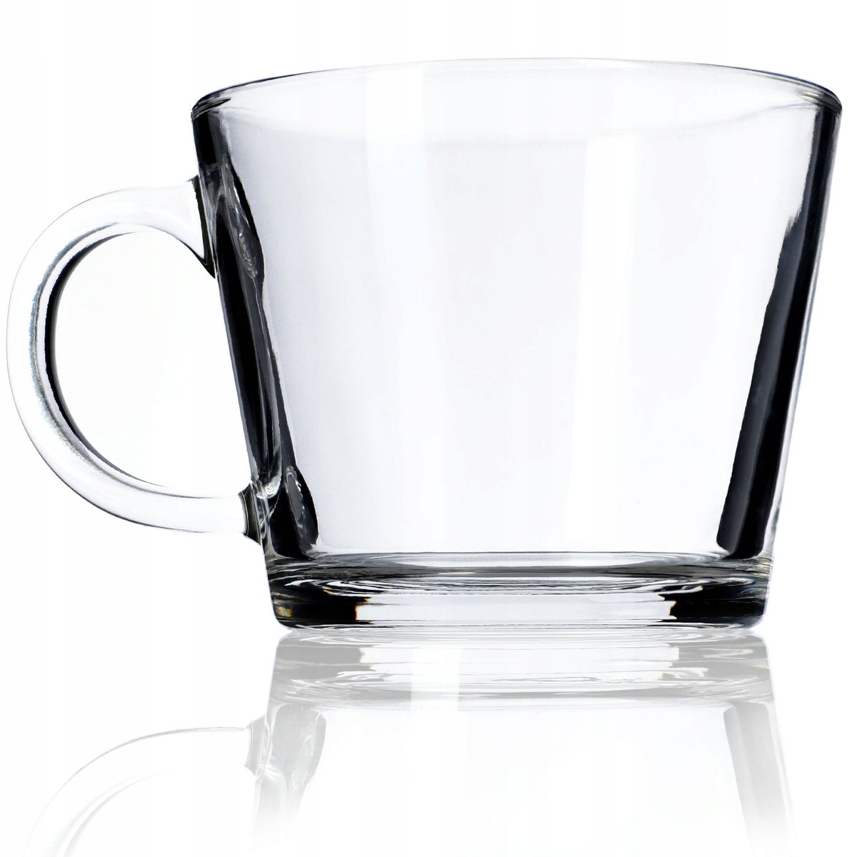 Szklanka Z Uchem Do Herbaty Soku Napoju 380ml 1szt