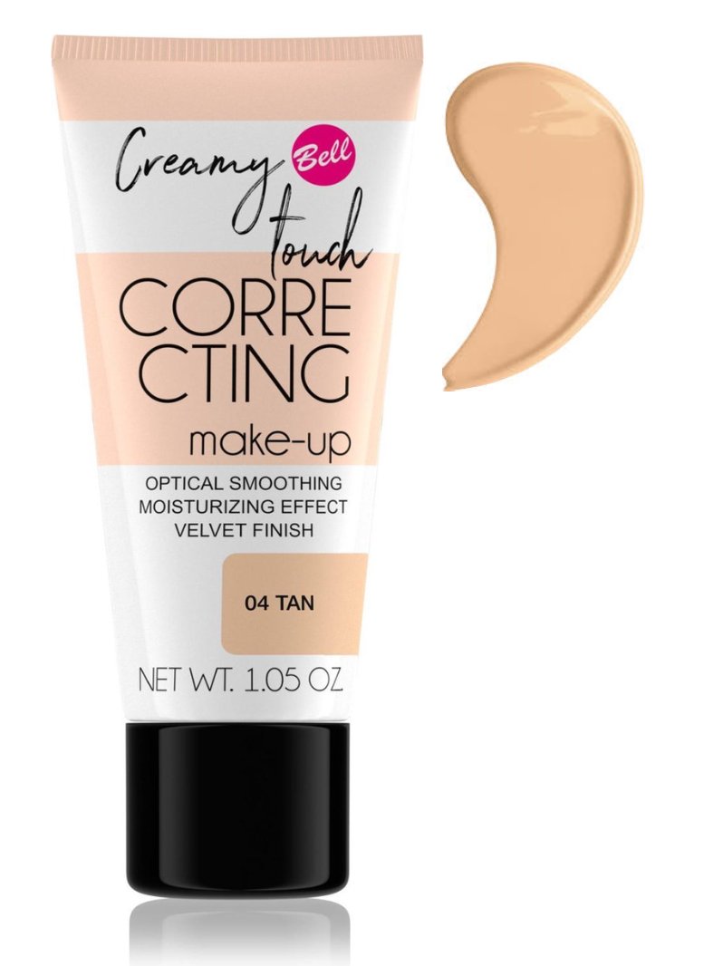Bell Makijaż twarzy Creamy Touch Correcting Make-Up TAN 30.0 g
