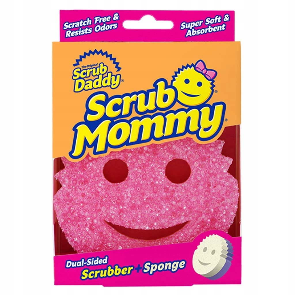 Scrub Mommy gąbka do czyszczenia różowa buźka 1szt