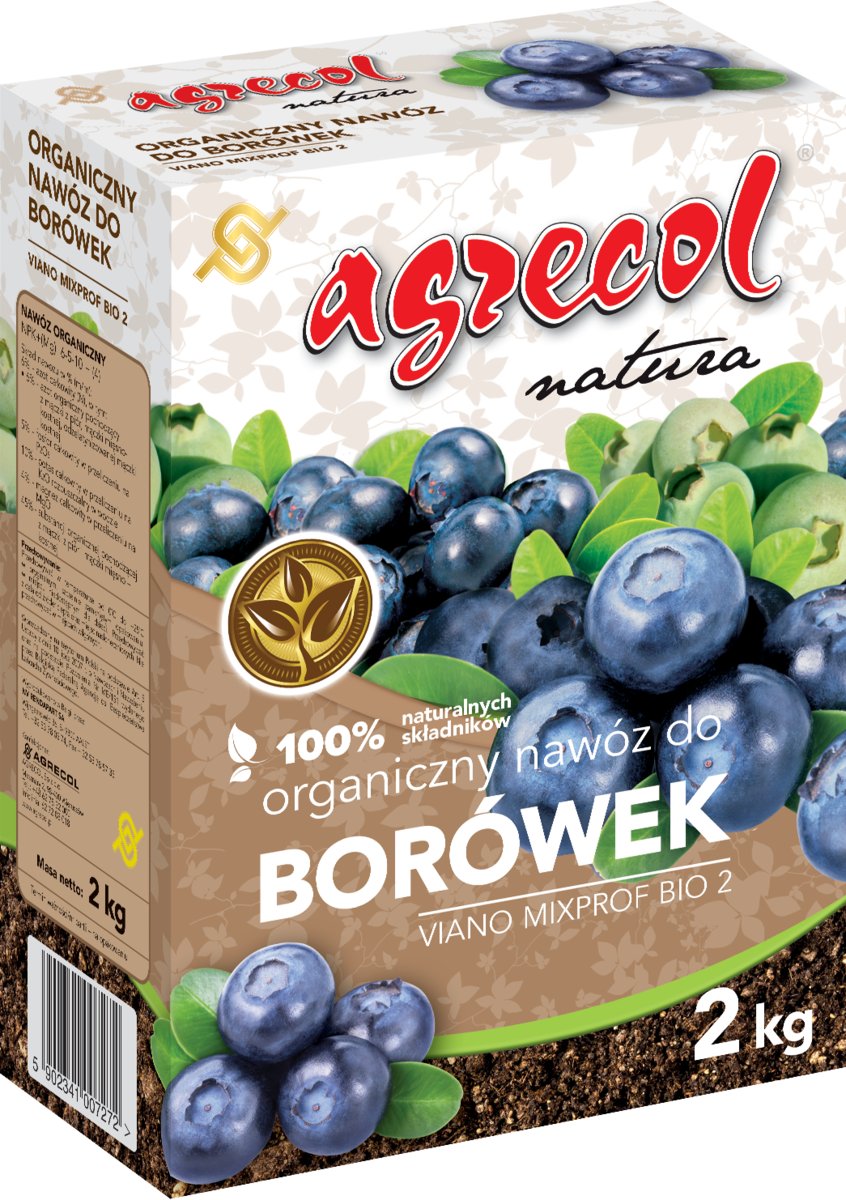 Agrecol Nawóz organiczny do borówek 2 kg 727