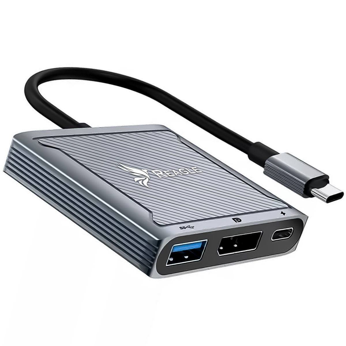 REAGLE HUB ADAPTER USB-C Display Port DP 8K 60Hz PD M1 M2