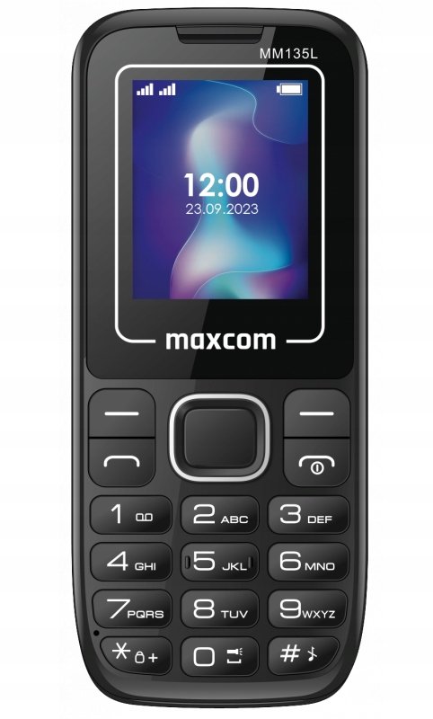 Maxcom MM135 Light Dual Sim Niebiesko-czarny