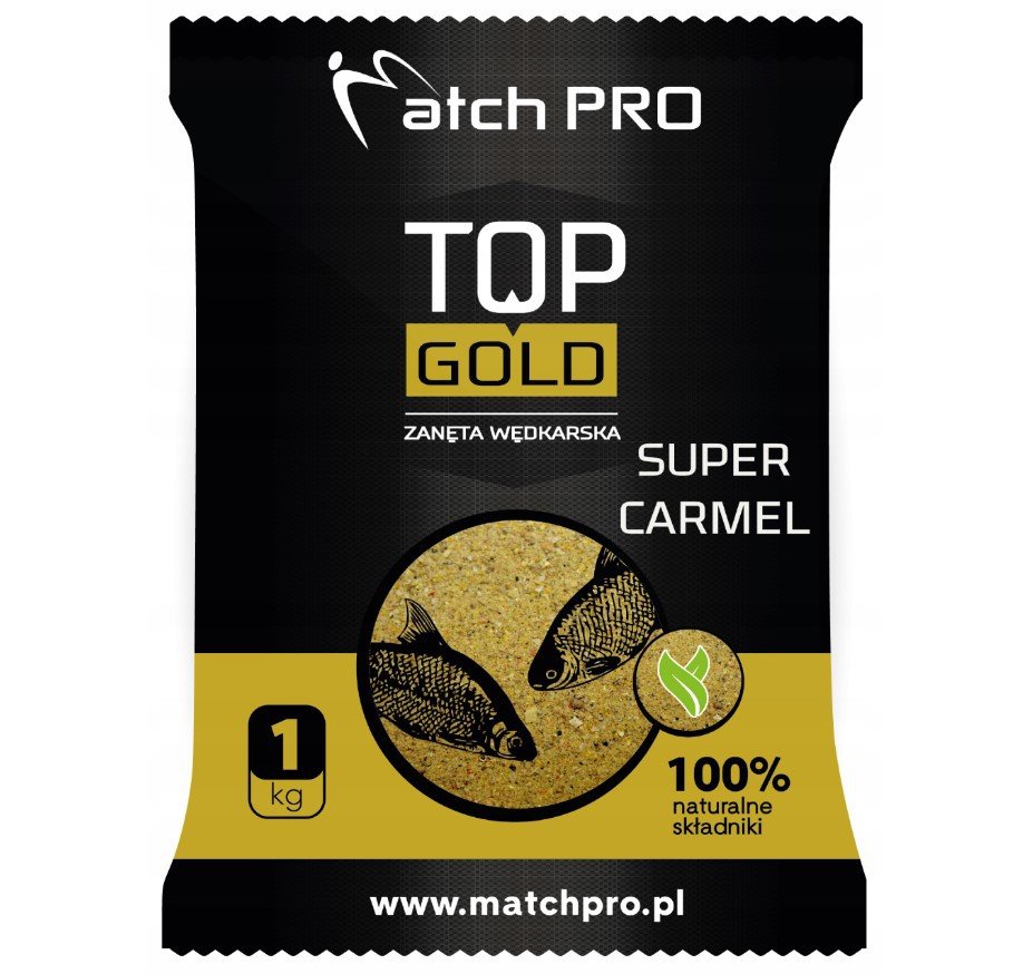 MATCHPRO Zanęta TOP GOLD SUPER CARMEL 1 KG Unisex