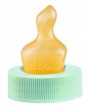 Nuk Medicpro Smoczek Lateks Jednorazowy Butelka Wąskootworowa 0-6 M Papki