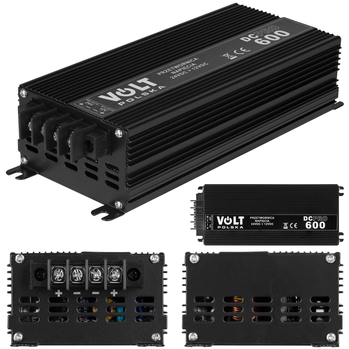 REDUKTOR NAPIĘCIA PRZETWORNICA DC 24/12V 45A 600W