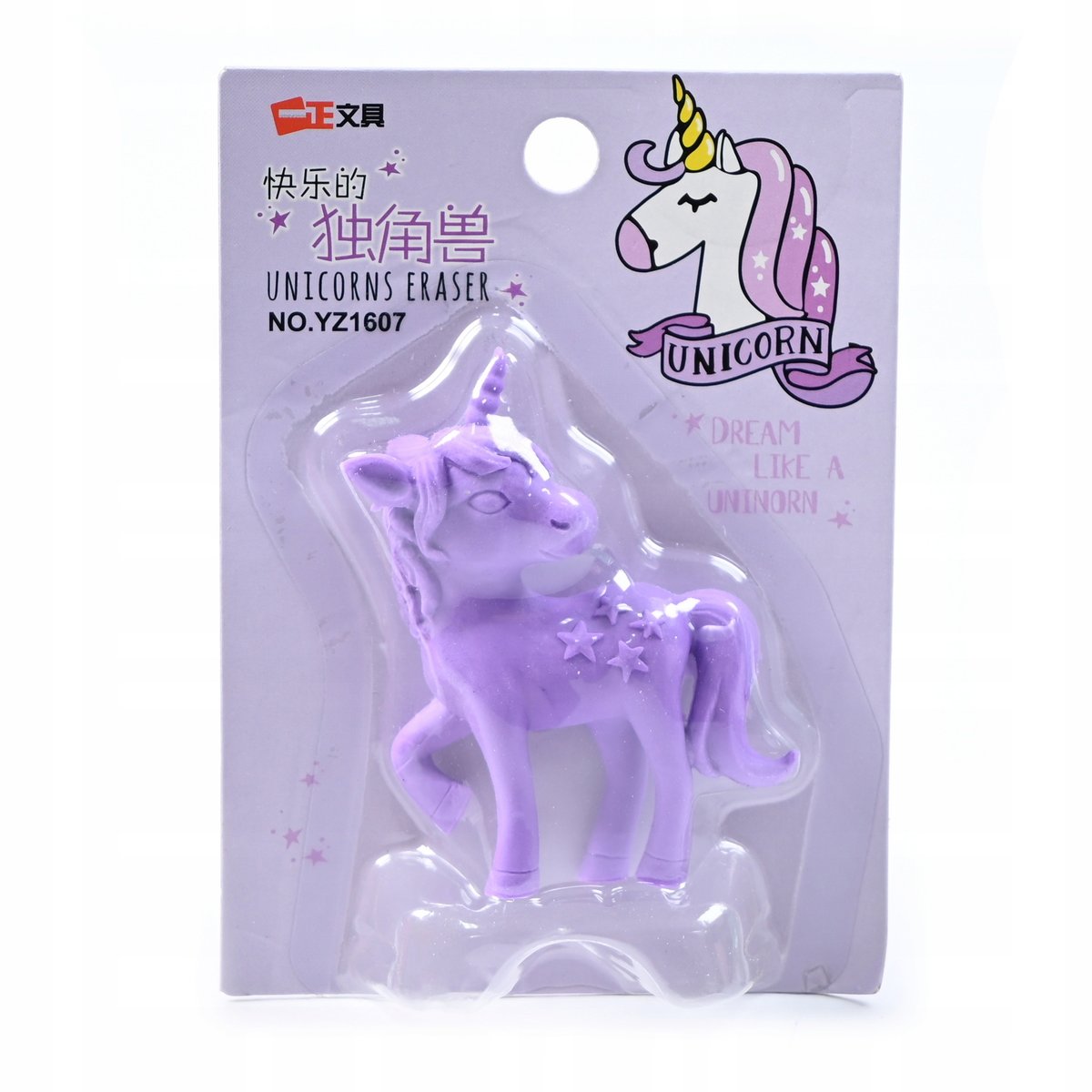 JEDNOROŻEC DUŻA GUMKA DO MAZANIA RÓŻNE KOLORY