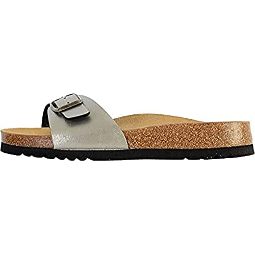 Scholl Estelle, sandały damskie, białe, 38 EU, biały//lt vltge cherry/, 38 EU