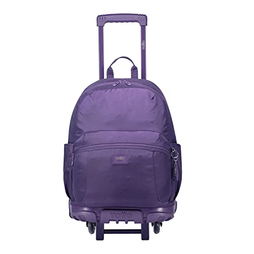TOTTO, Fioletowy plecak szkolny Trik L Unisex dla dorosłych, Normalny, Fioletowy