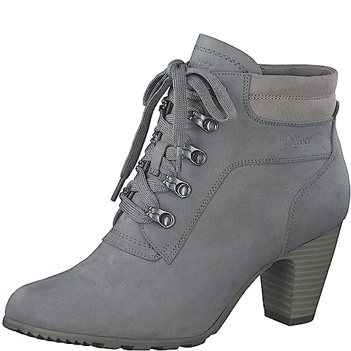 s.Oliver Damskie [Kobiety] 5-25100-41 Botki, Grey, 37 EU, szary, 37 EU