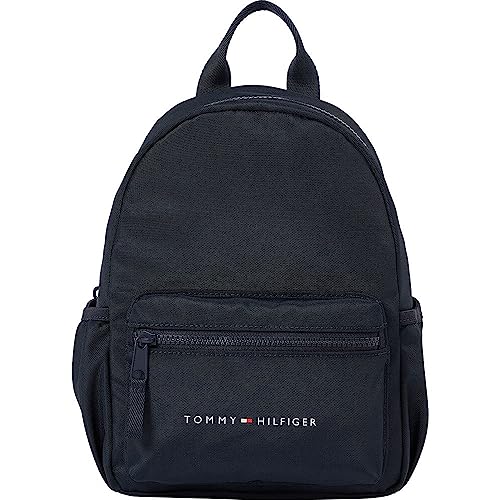 Tommy Hilfiger Unisex TH Essential Mini plecak, niebieski (Space Blue), OS, niebieski (Kosmiczny Błękit), Rozmiar uniwersalny