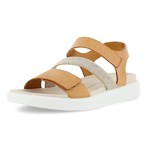 ECCO Sandały damskie Flowt W, Lion, 43 EU