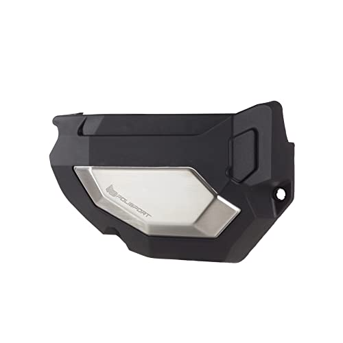 POLISPORT 8485800001 - Wytrzymała plastikowa osłona alternatora kompatybilna z motocyklami Yamaha w kolorze czarnym