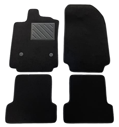 Maty Renault Captur I 2013-2019, dostosowane, wzmocnione gumowe podkładki i guziki mocujące