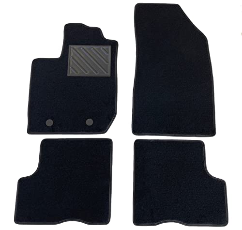 Dywaniki do Dacia Duster II 2WD-4WD od 2018 - dywaniki samochodowe na dopasowanie, antypoślizgowe, wzmocnione gumowe, guziki mocujące