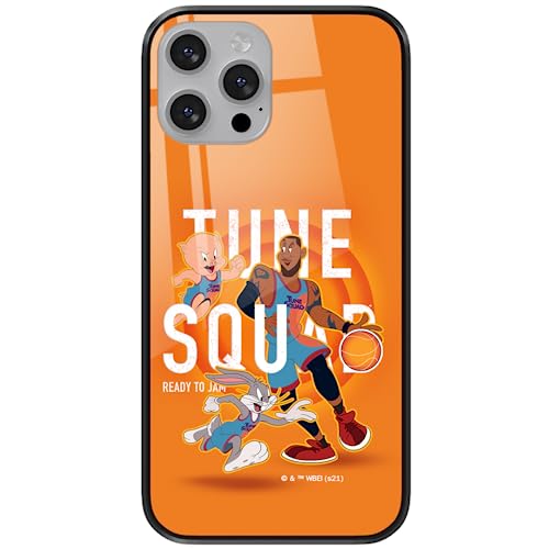 ERT GROUP etui na telefon Apple Iphone 13, case oryginalny i oficjalnie licencjonowany przez Looney Tunes, wzór Space Jam 004, wykonany z hartowanego szkła, etui ochronne