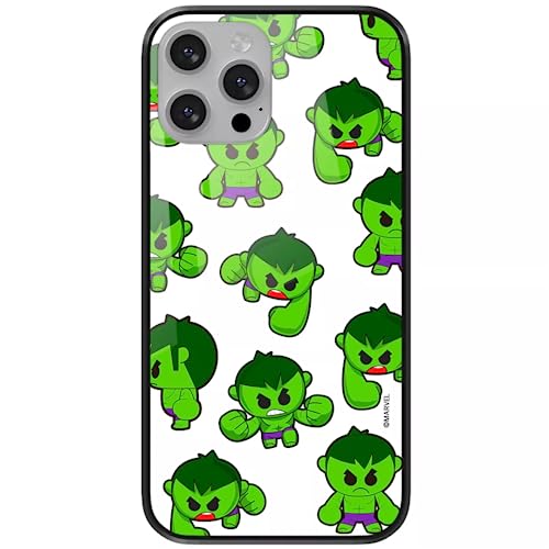 ERT GROUP etui na telefon Apple Iphone 13, case oryginalny i oficjalnie licencjonowany przez Marvel, wzór Hulk 006, wykonany z hartowanego szkła, etui ochronne