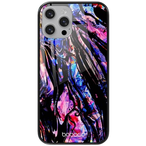 ERT GROUP etui na telefon Apple Iphone 13 PRO MAX, case oryginalny i oficjalnie licencjonowany przez Babaco, wzór Abstract 028, wykonany z hartowanego szkła, etui ochronne