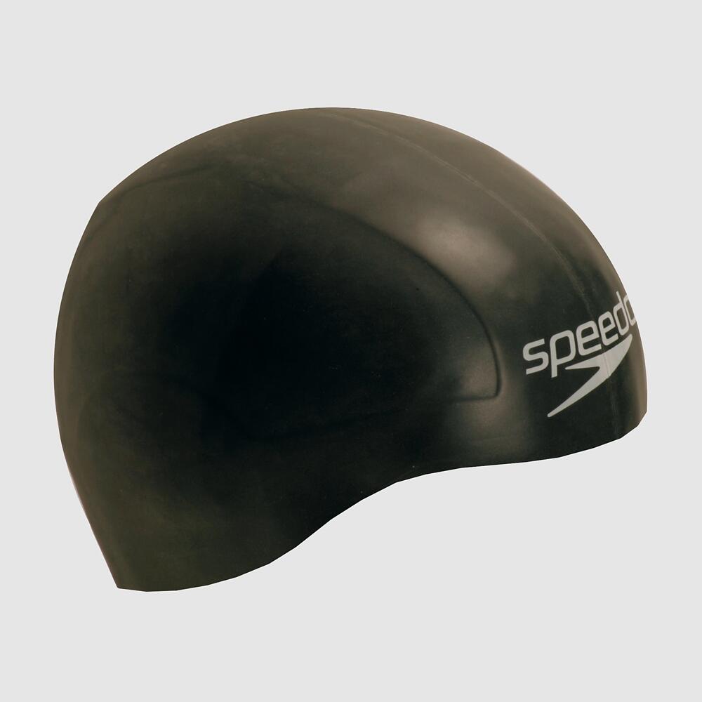 Speedo Aqua-V pływanie Cap, czarna, einheitsgr felg $261e 68-087750001