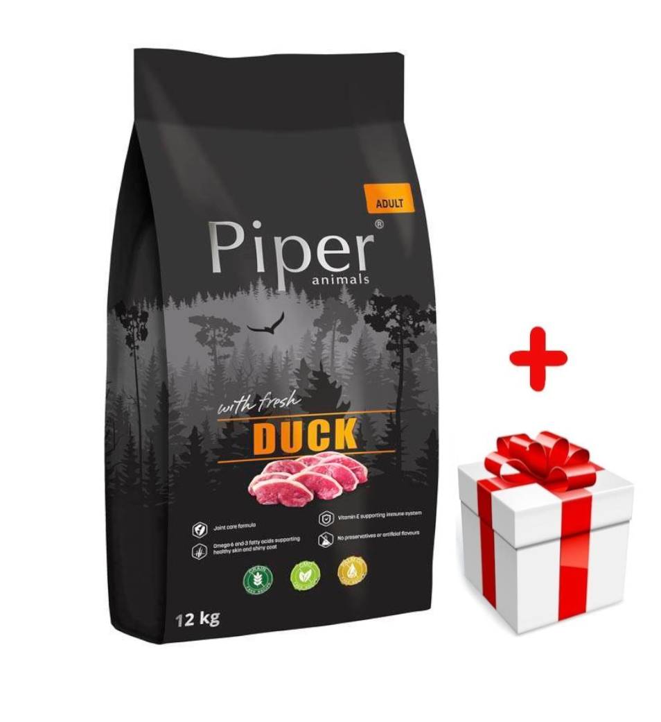 DOLINA NOTECI Piper Animals z kaczką 12kg