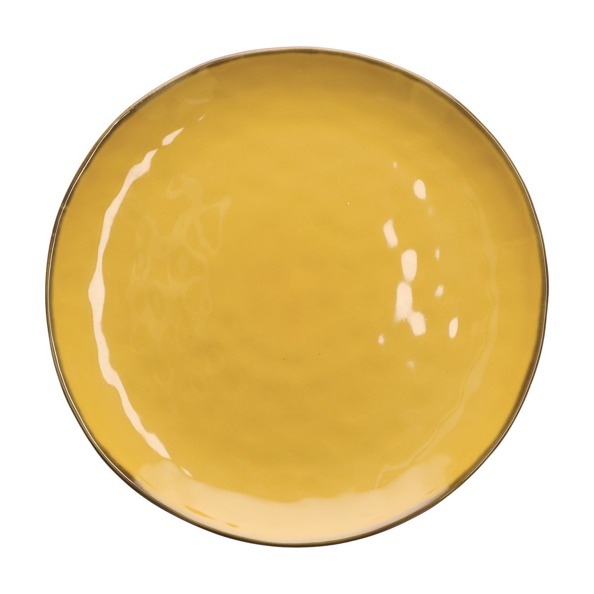 Zestaw 2 półmisków okrągłych Concerto Ocra - Żółty, 32 cm