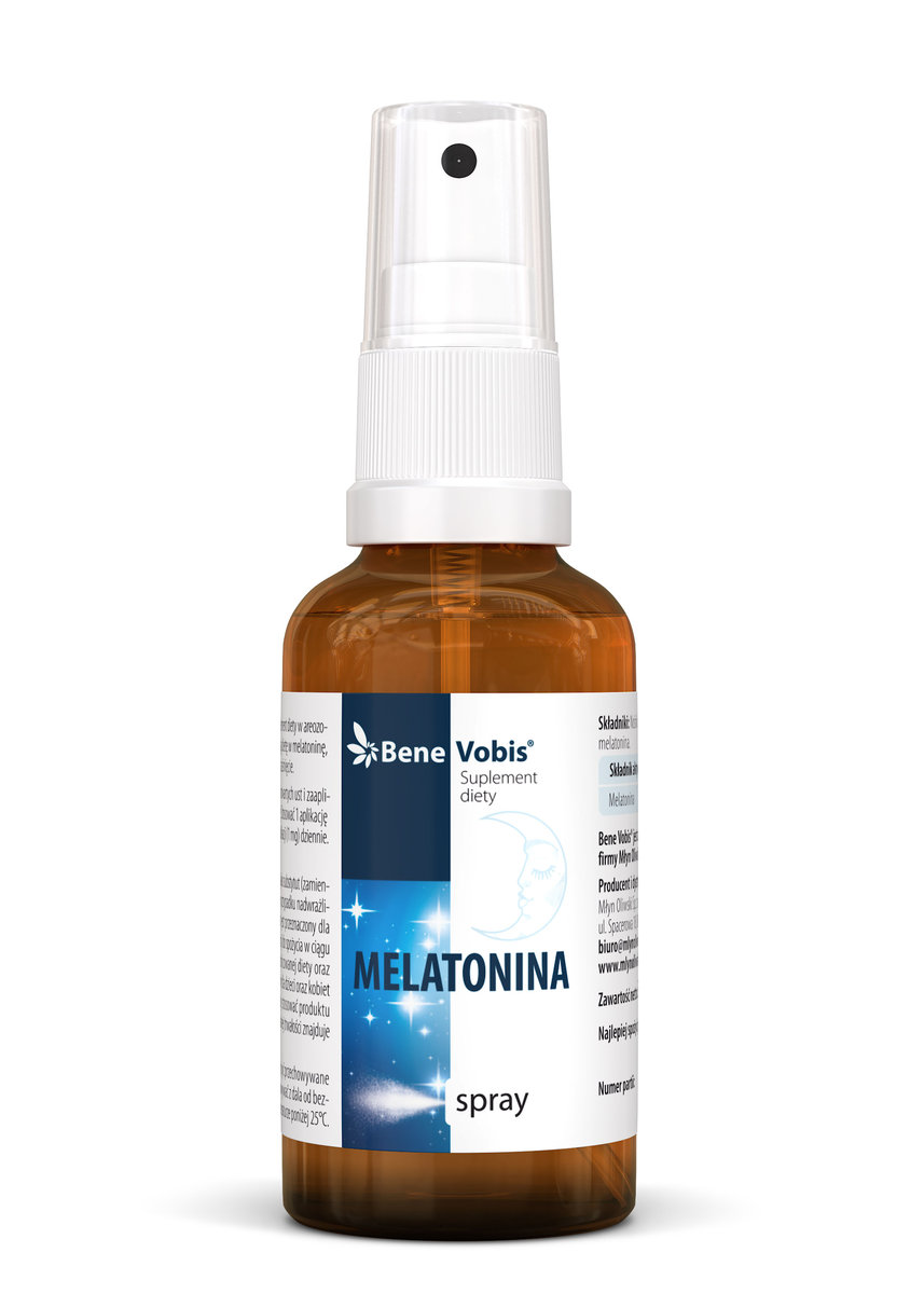 Młyn Oliwski, Melatonina W Sprayu, 30ml