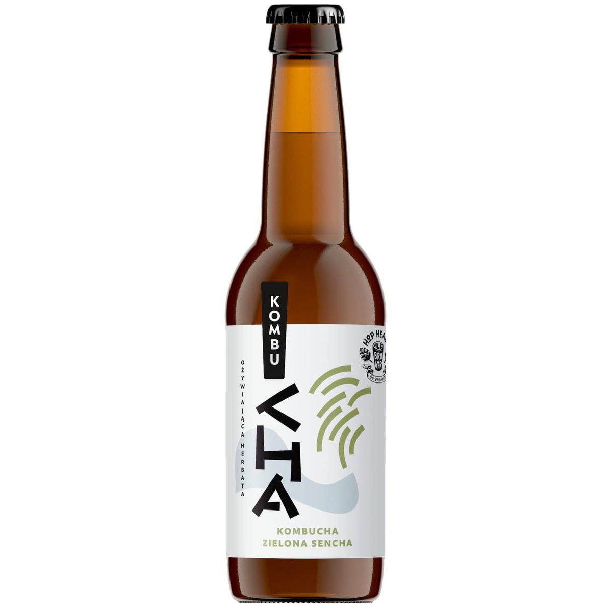 KOMBUCHA Zielona Sencha 330ml NAPÓJ HERBACIANY