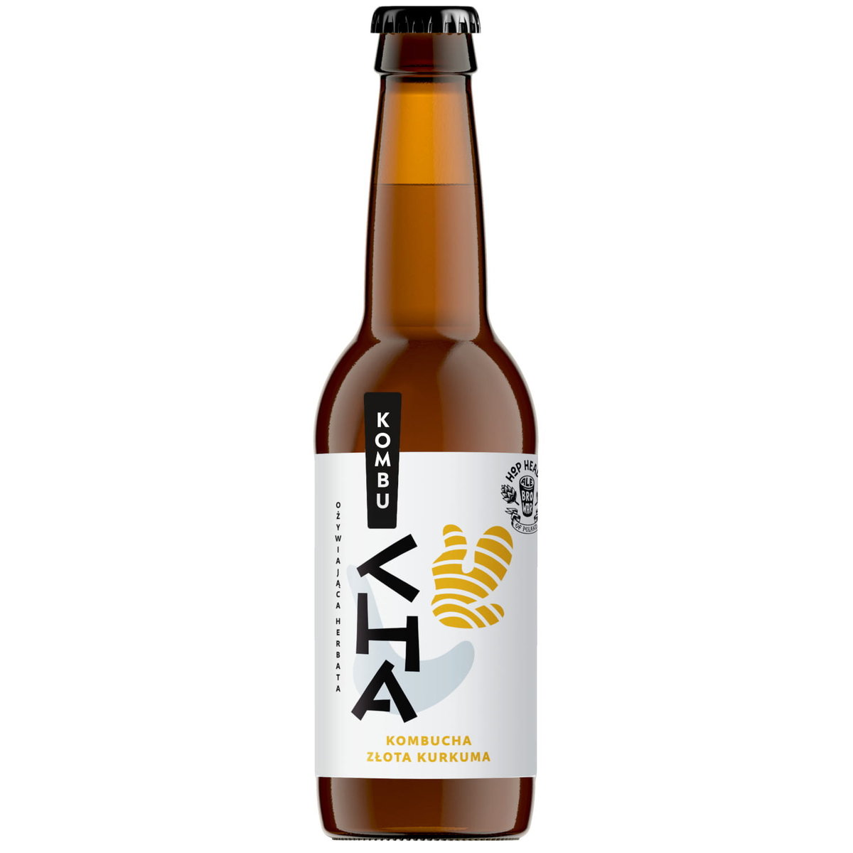 KOMBUCHA Złota Kurkuma 330ml NAPÓJ HERBACIANY