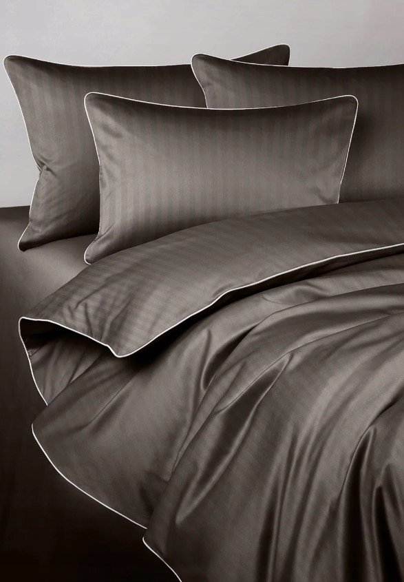 Pościel adamaszek espresso 200x200 MARO HOME