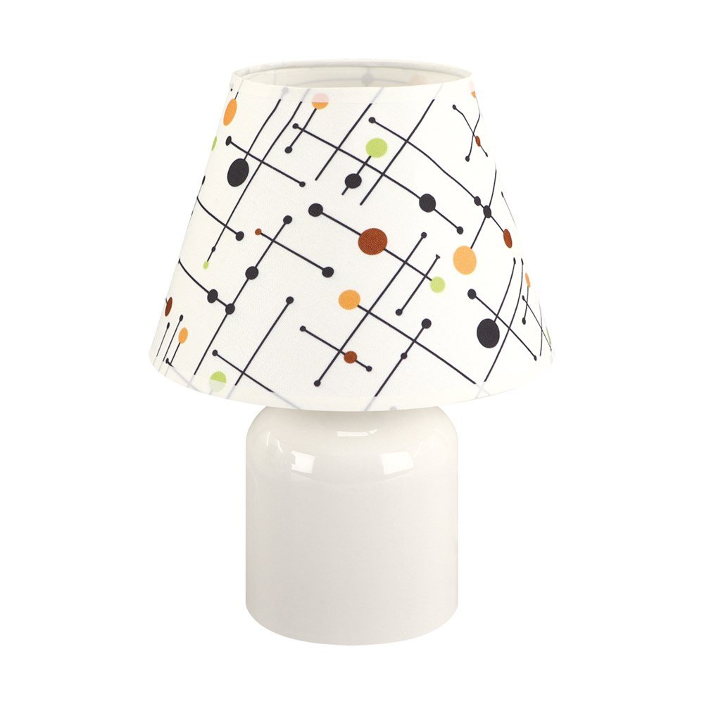 Lampka stołowa IMBIR E14 WHITE