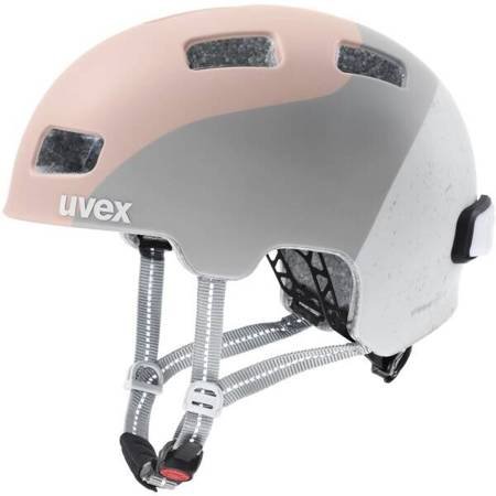 UVEX City 4 WE Helmet Women, różowy/szary 55-58cm 2022 Kaski rowerowe