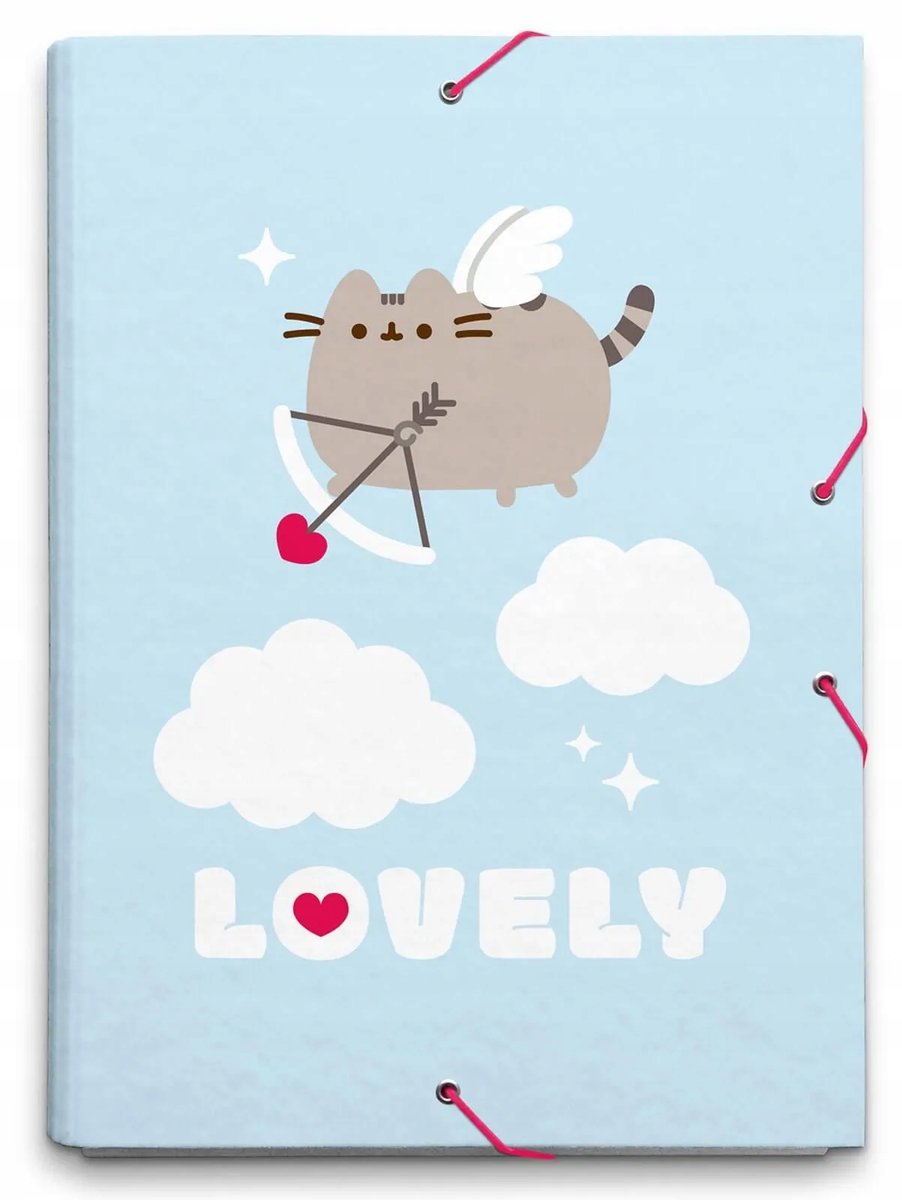 TECZKA NA DOKUMENTY KOT PUSHEEN A4