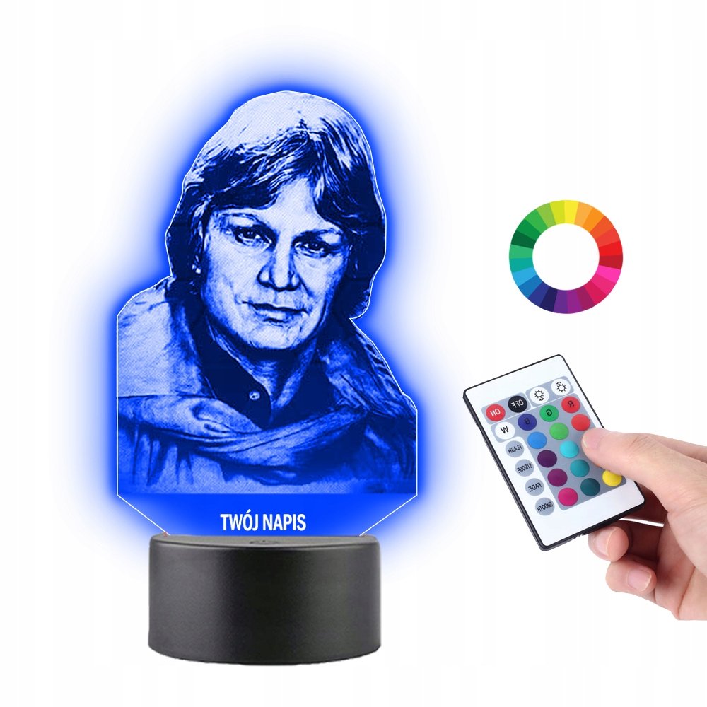 Lampka na Biurko Statuetka Claude François Cloclo