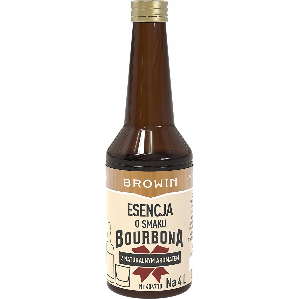 ESENCJA ZAPRAWKA O SMAKU BOURBONA 40 ml na 4 L