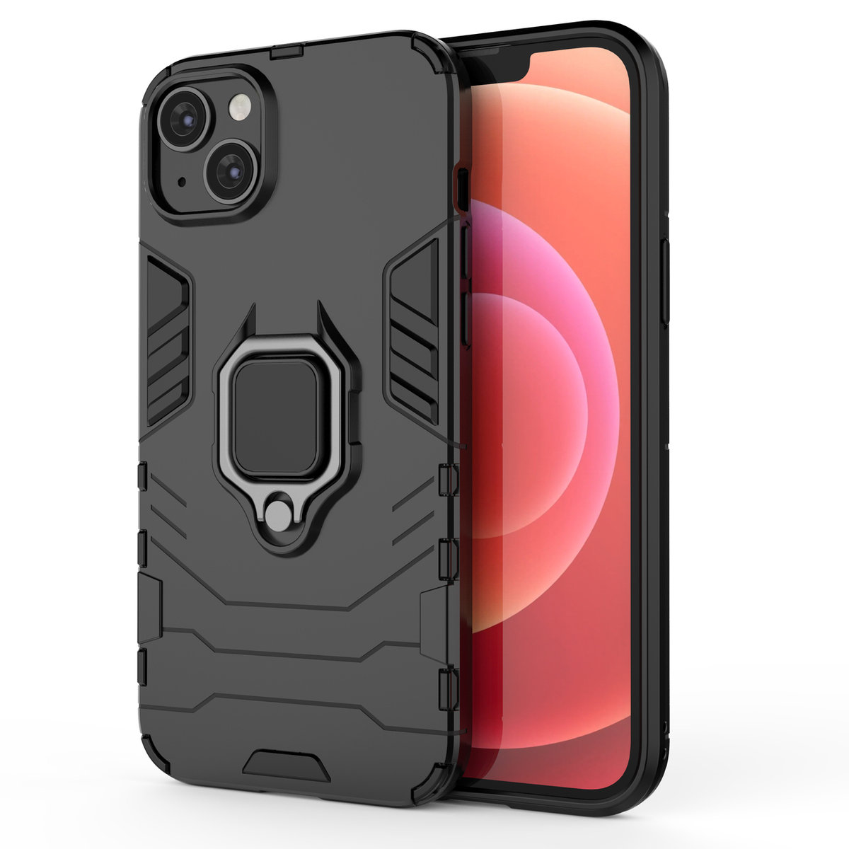 Hurtel Honeycomb etui do Samsung Galaxy S23+ pancerny hybrydowy pokrowiec czarne