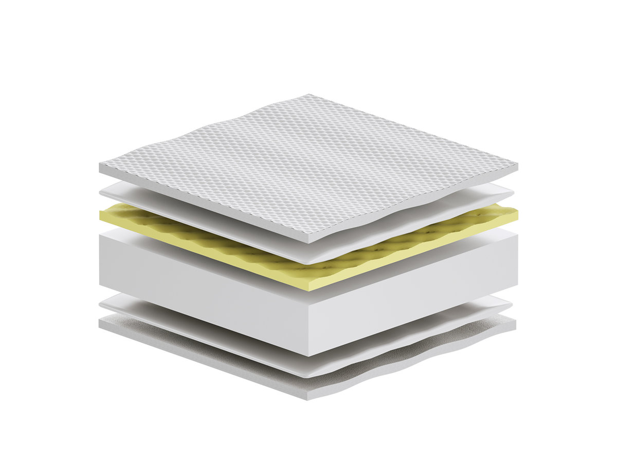 Materac Pola HR Max Plus Visco Molet 70x160 Piankowy HR Visco Memory profilowany Średnio Twardy H2 Aloe Vera Antyalergiczny