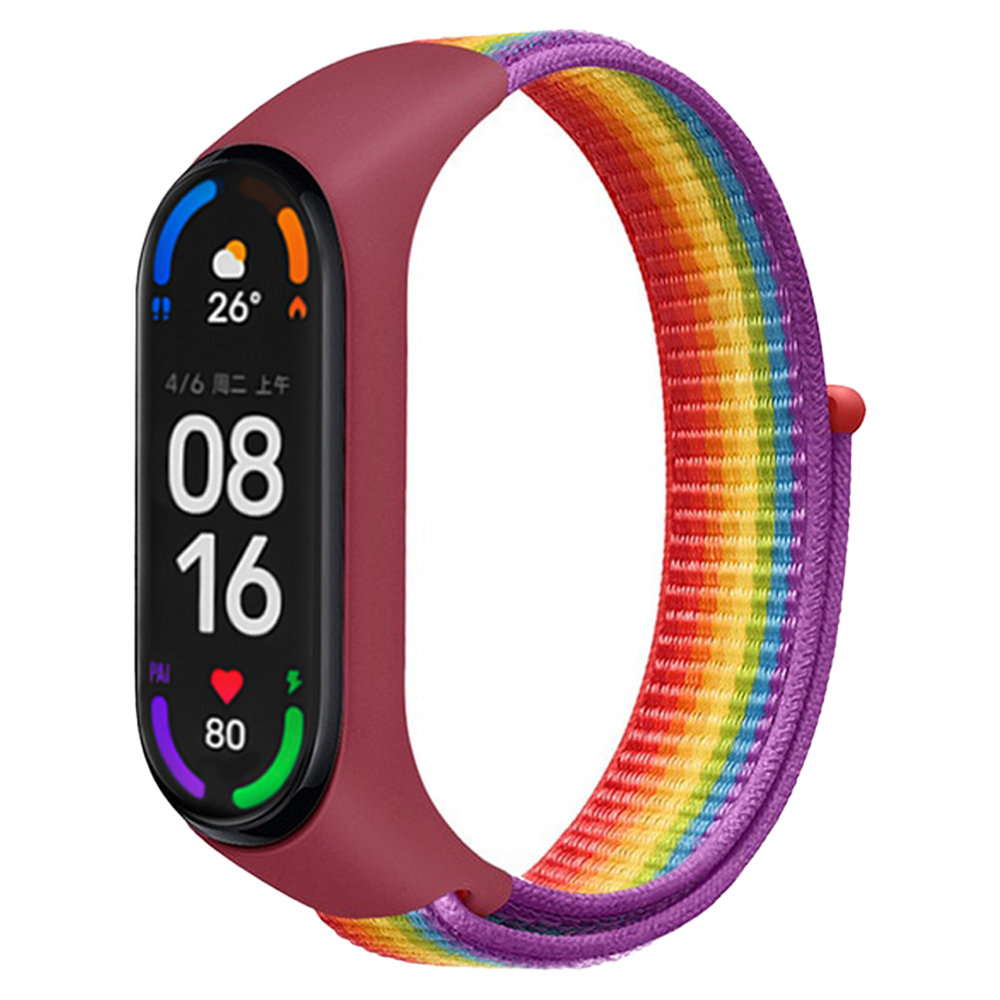 Pasek Opaska Nylonowa do Xiaomi Mi Band 3/4/5/6 