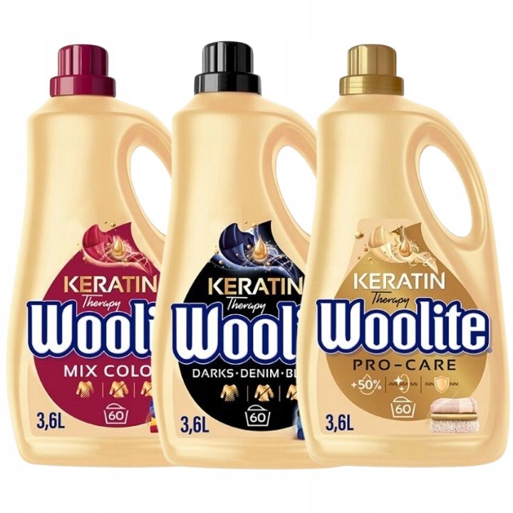 Woolite Dark Color Pro Care Płyn Do Prania 3X3,6L 180 Prań