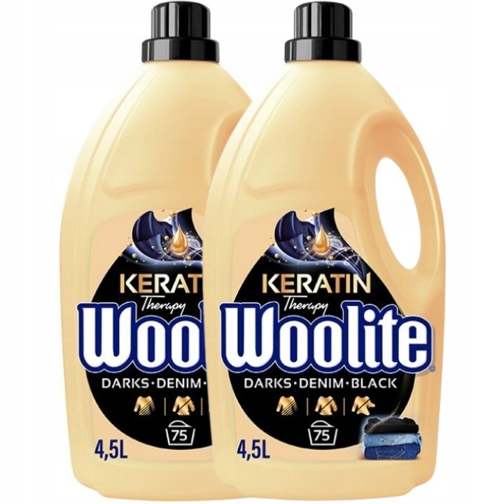 Woolite Płyn do Prania Dark Jeans 4,5L x2 150 prań