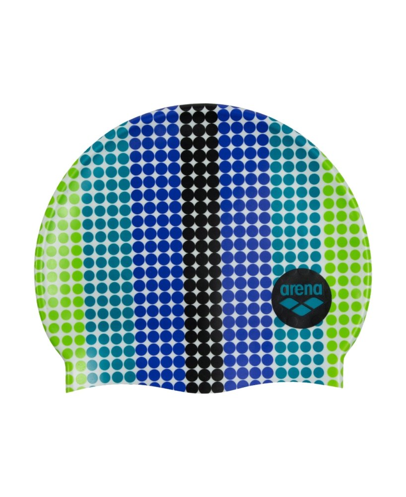 Czepek do pływania dla dzieci Arena Print Circle Stripe