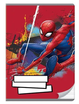 Zeszyt w formacie A5, 32 kartki w linie, Spider Man, mix wzorów, Beniamin