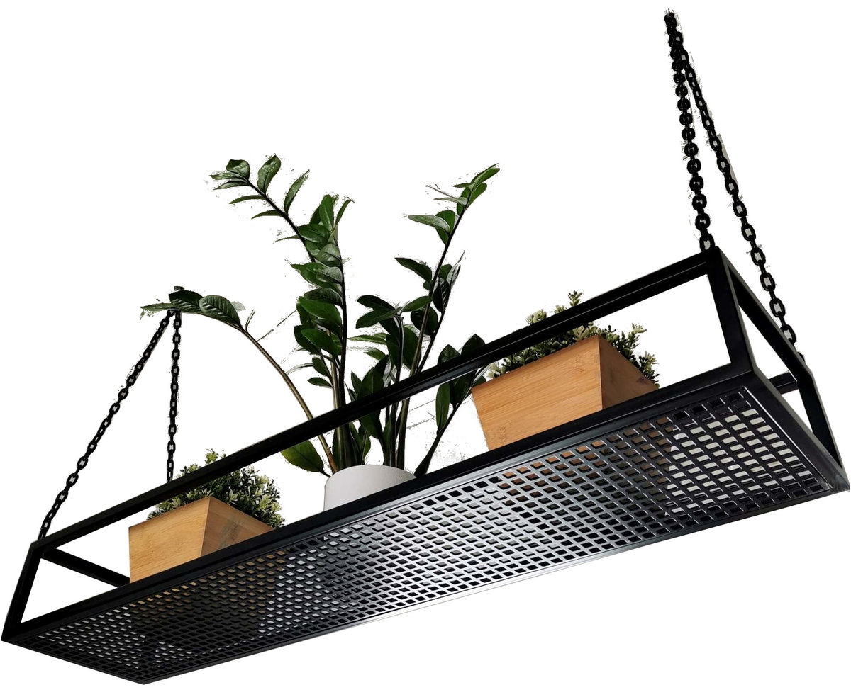 Półka Sufitowa Wisząca Na Łańcuchach