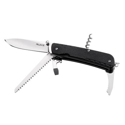 RUIKE Scyzoryk Ruike LD32-B wielofunkcyjny czarny 340-016