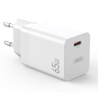ULTRA Szybka Ładowarka Sieciowa 65W PD GaN Biała